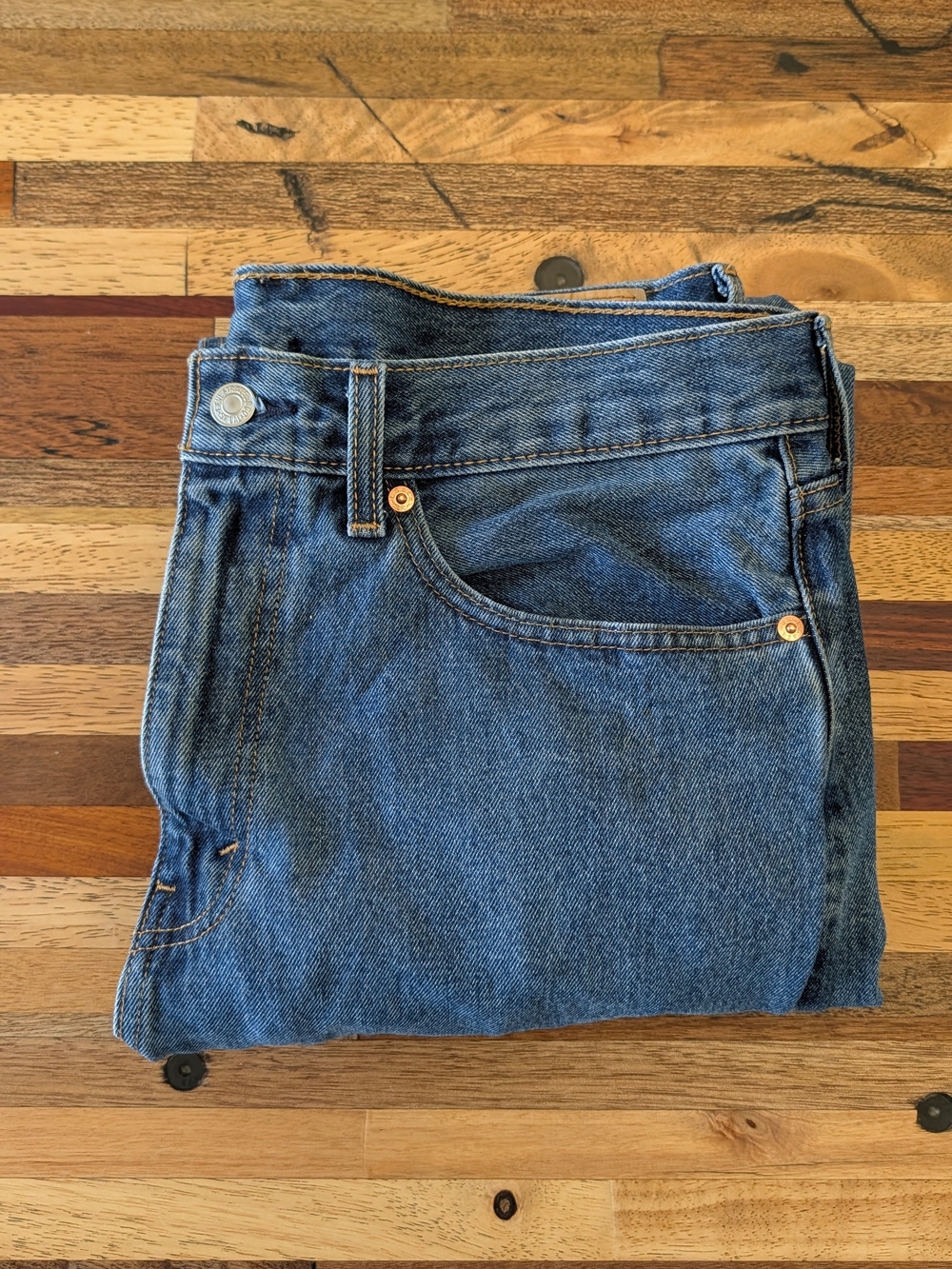 Levi's 505 Straight Leg Men's Denim Jeans